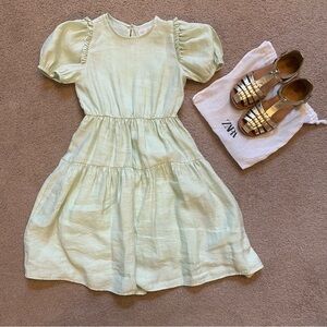 ZARA formal girl’s dress and sandals
